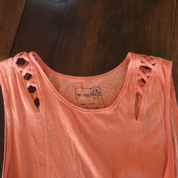 Orange Free People Top - Picture 3 of 3